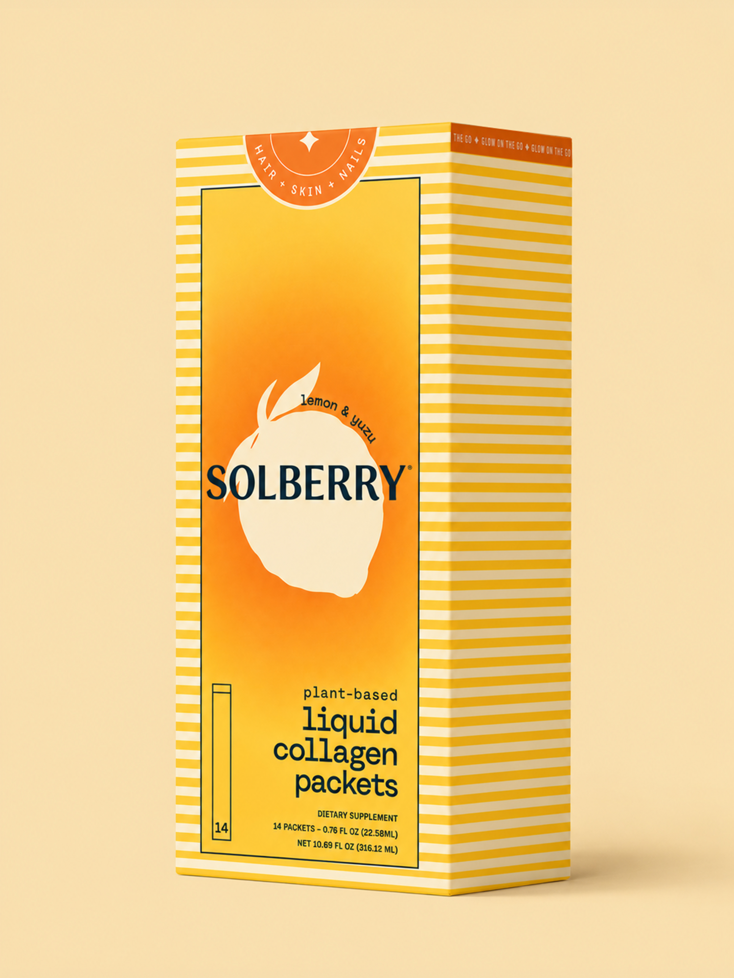 Solberry Plant Based Liquid Collagen Packs