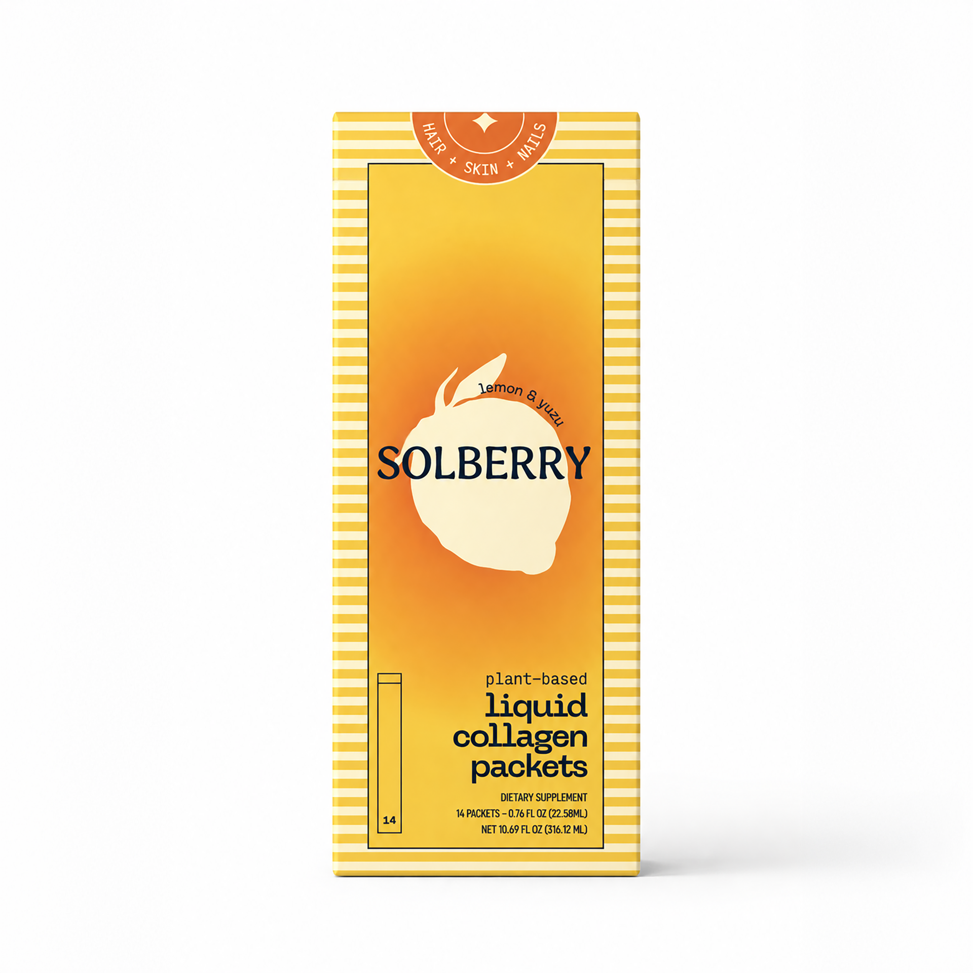 Solberry Plant Based Liquid Collagen Packs